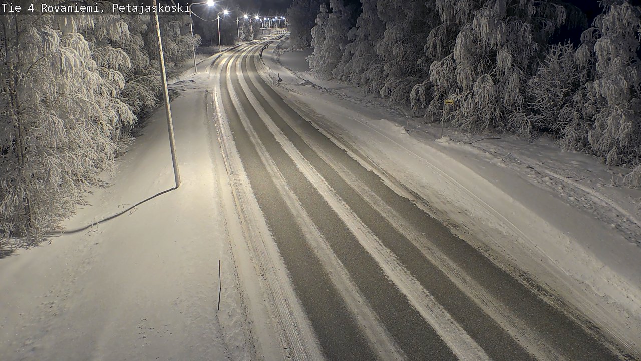 Kelikamerat Kuva Tie 4 Rovaniemi, Petäjäskoski, Rovaniemi, Lappi