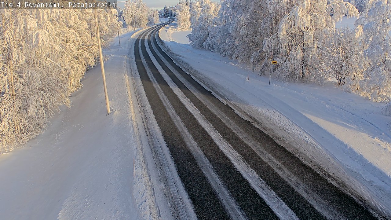Kelikamerat Kuva Tie 4 Rovaniemi, Petäjäskoski, Rovaniemi, Lappi