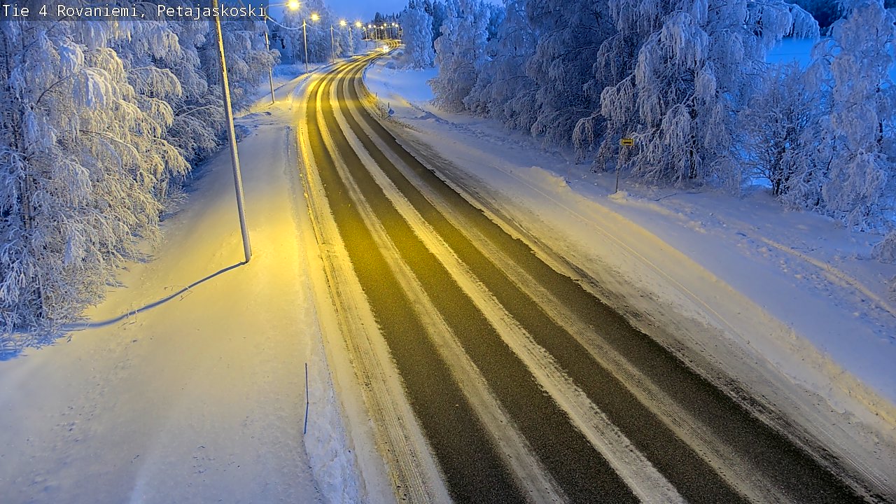 Kelikamerat Kuva Tie 4 Rovaniemi, Petäjäskoski, Rovaniemi, Lappi