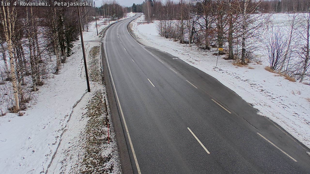 Kelikamerat Kuva Tie 4 Rovaniemi, Petäjäskoski, Rovaniemi, Lappi