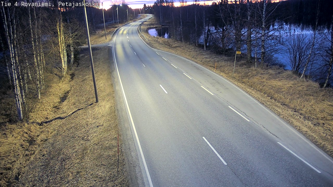 Kelikamerat Kuva Tie 4 Rovaniemi, Petäjäskoski, Rovaniemi, Lappi