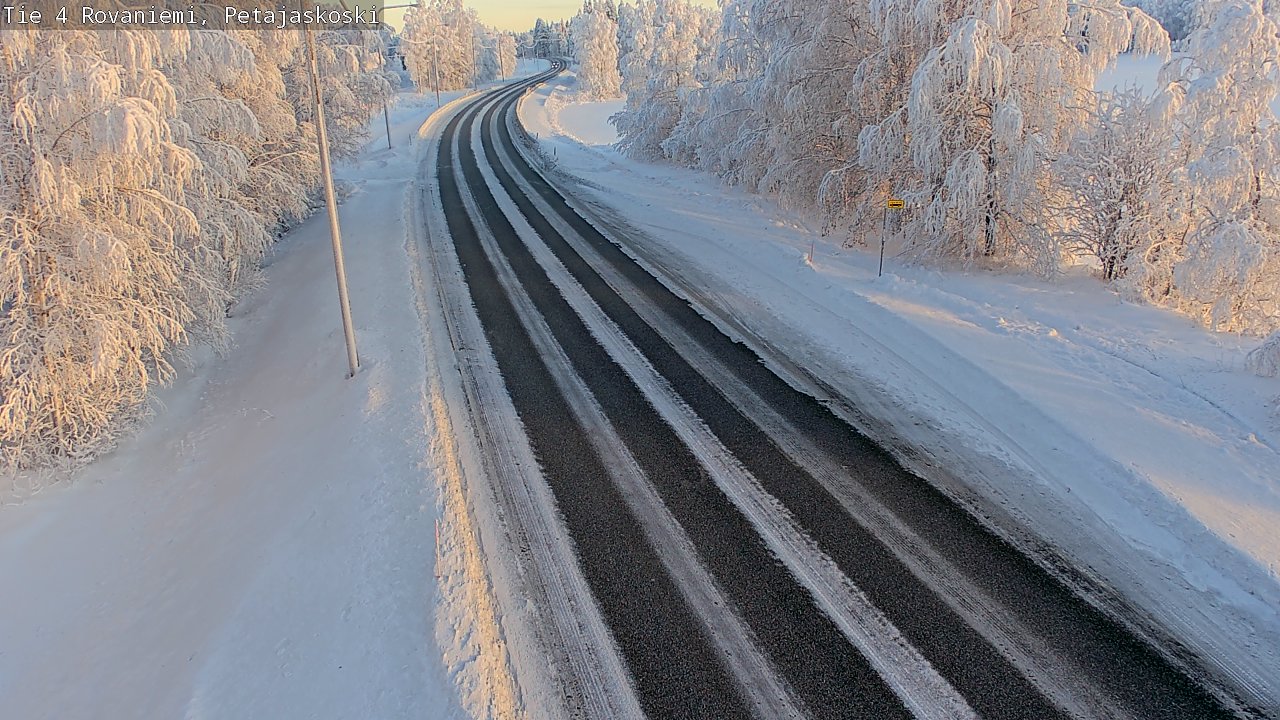 Kelikamerat Kuva Tie 4 Rovaniemi, Petäjäskoski, Rovaniemi, Lappi