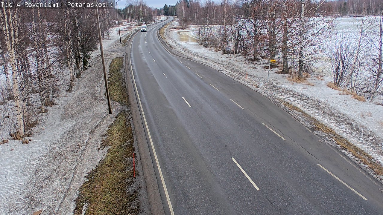 Kelikamerat Kuva Tie 4 Rovaniemi, Petäjäskoski, Rovaniemi, Lappi