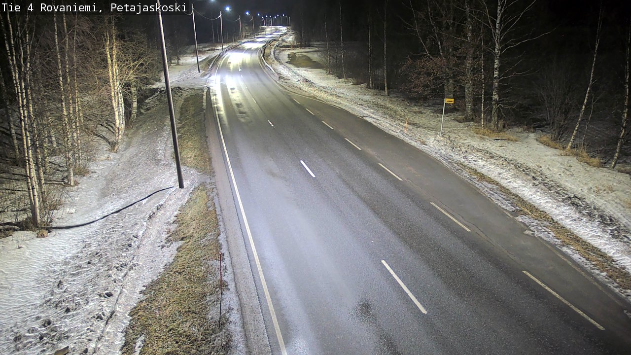 Kelikamerat Kuva Tie 4 Rovaniemi, Petäjäskoski, Rovaniemi, Lappi