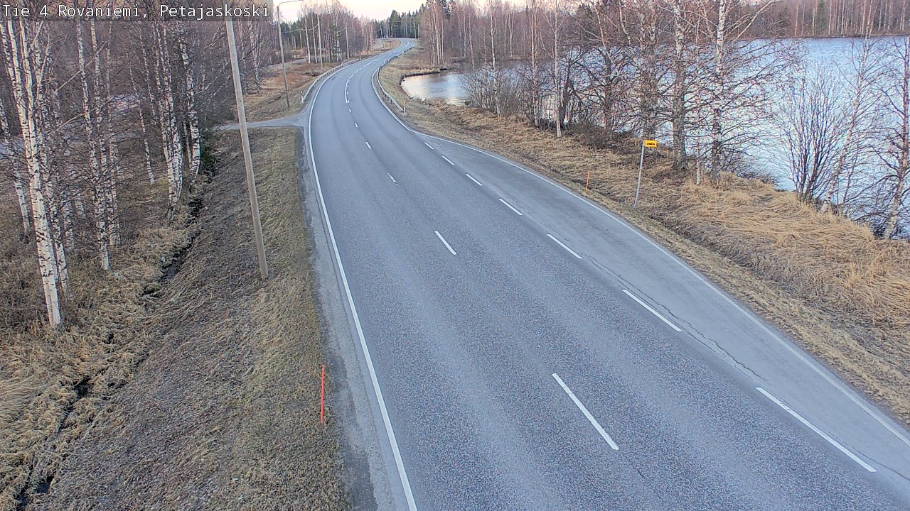 Kelikamerat Kuva Tie 4 Rovaniemi, Petäjäskoski, Rovaniemi, Lappi