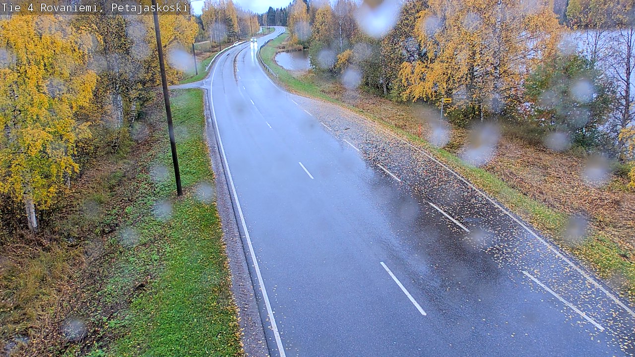 Weather Camera Image Road 4 Rovaniemi, Petäjäskoski, Rovaniemi, Lappi
