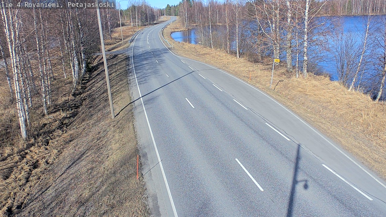 Kelikamerat Kuva Tie 4 Rovaniemi, Petäjäskoski, Rovaniemi, Lappi