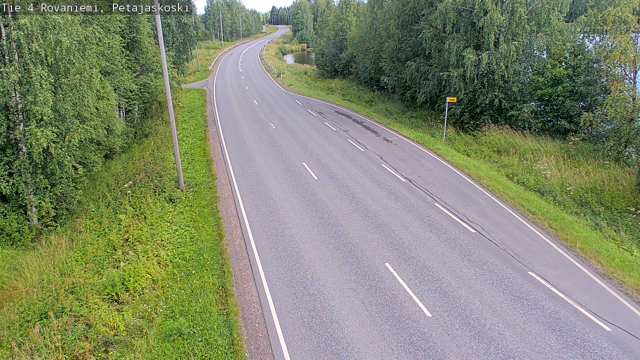Kelikamerat Kuva Tie 4 Rovaniemi, Petäjäskoski, Rovaniemi, Lappi