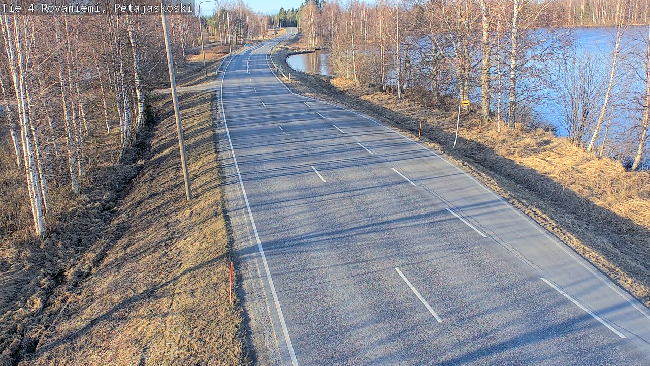 Kelikamerat Kuva Tie 4 Rovaniemi, Petäjäskoski, Rovaniemi, Lappi