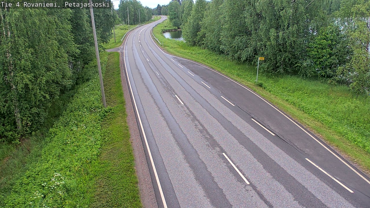 Kelikamerat Kuva Tie 4 Rovaniemi, Petäjäskoski, Rovaniemi, Lappi