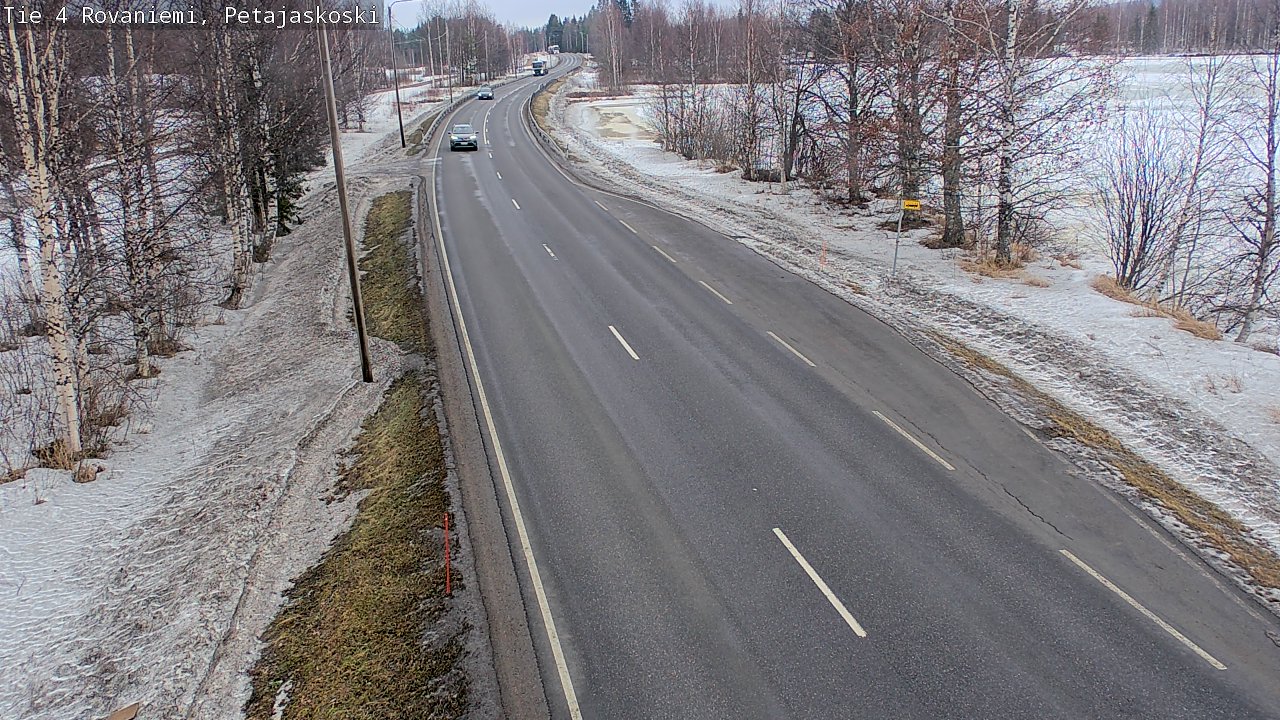 Kelikamerat Kuva Tie 4 Rovaniemi, Petäjäskoski, Rovaniemi, Lappi