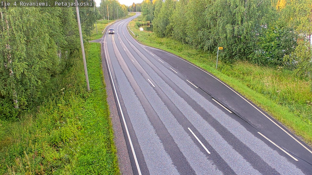 Kelikamerat Kuva Tie 4 Rovaniemi, Petäjäskoski, Rovaniemi, Lappi