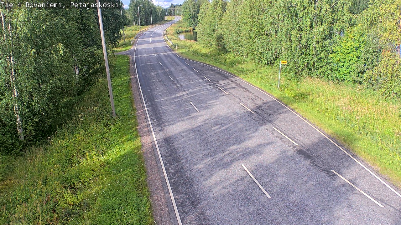 Kelikamerat Kuva Tie 4 Rovaniemi, Petäjäskoski, Rovaniemi, Lappi