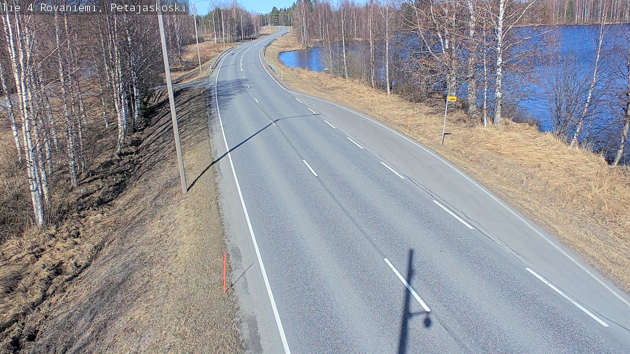 Kelikamerat Kuva Tie 4 Rovaniemi, Petäjäskoski, Rovaniemi, Lappi
