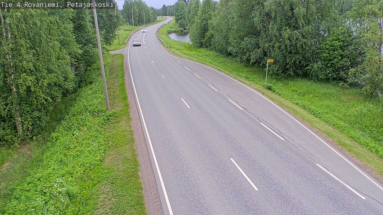 Kelikamerat Kuva Tie 4 Rovaniemi, Petäjäskoski, Rovaniemi, Lappi