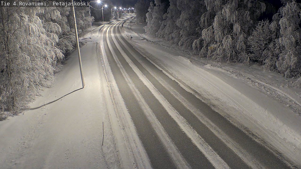Kelikamerat Kuva Tie 4 Rovaniemi, Petäjäskoski, Rovaniemi, Lappi