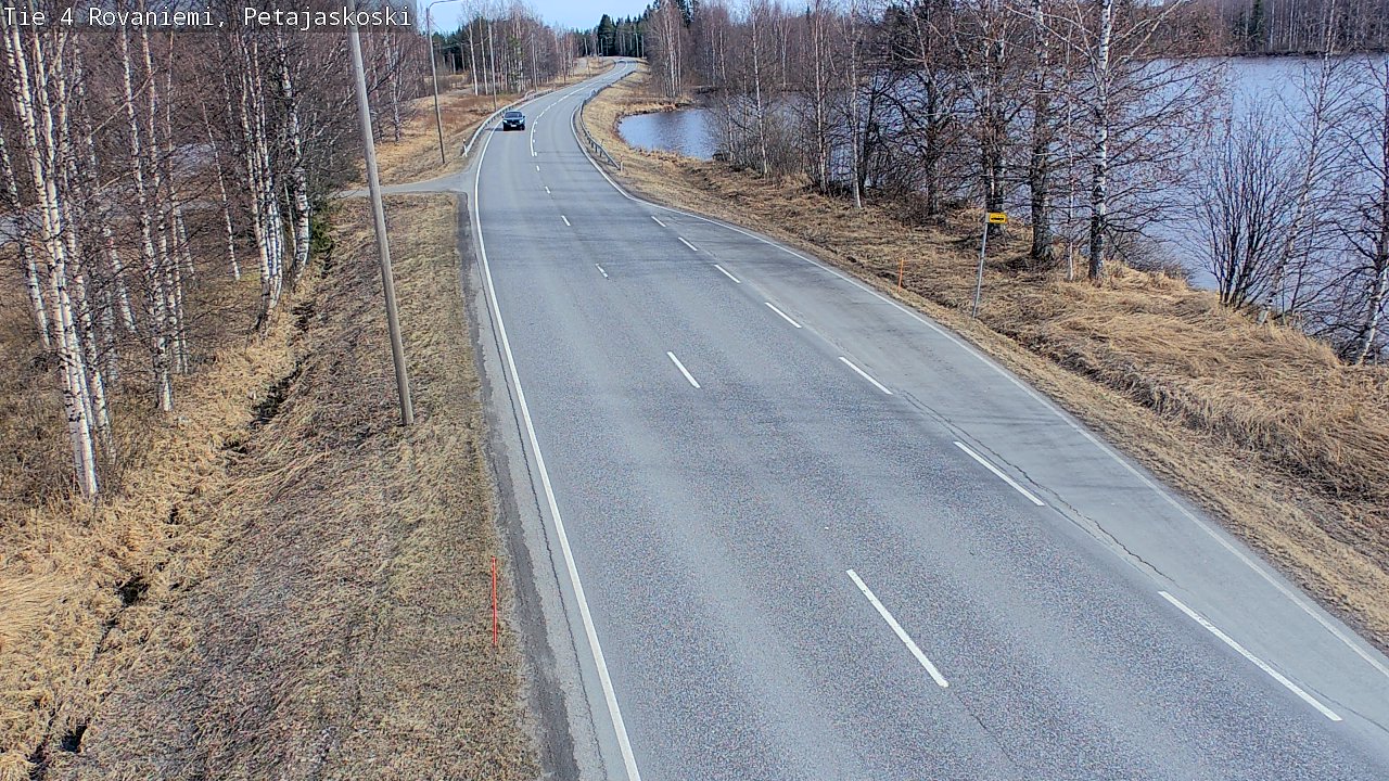 Kelikamerat Kuva Tie 4 Rovaniemi, Petäjäskoski, Rovaniemi, Lappi