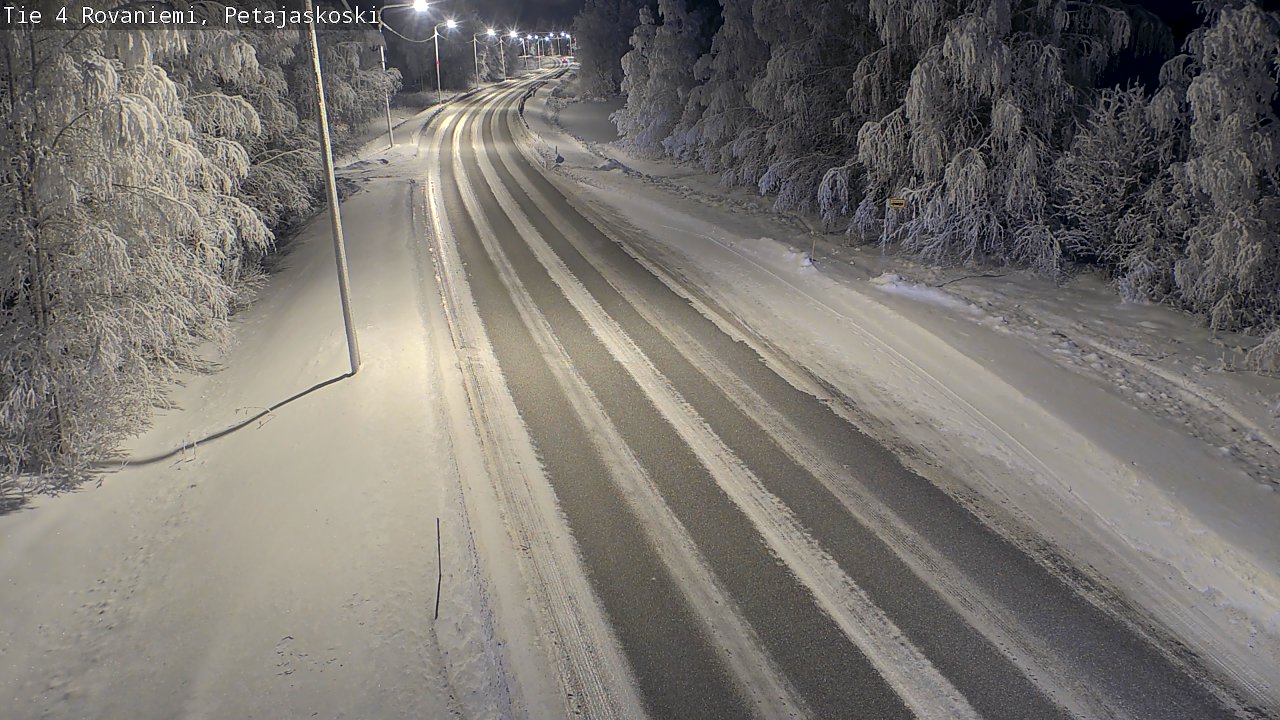 Kelikamerat Kuva Tie 4 Rovaniemi, Petäjäskoski, Rovaniemi, Lappi