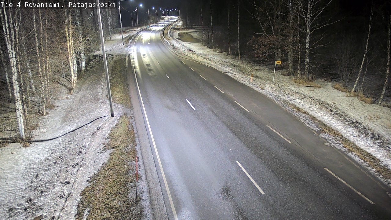 Kelikamerat Kuva Tie 4 Rovaniemi, Petäjäskoski, Rovaniemi, Lappi