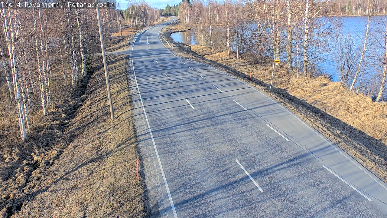 Kelikamerat Kuva Tie 4 Rovaniemi, Petäjäskoski, Rovaniemi, Lappi