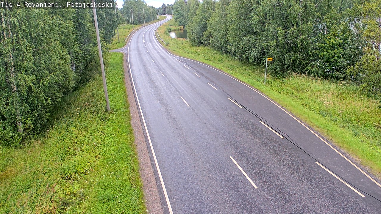Kelikamerat Kuva Tie 4 Rovaniemi, Petäjäskoski, Rovaniemi, Lappi