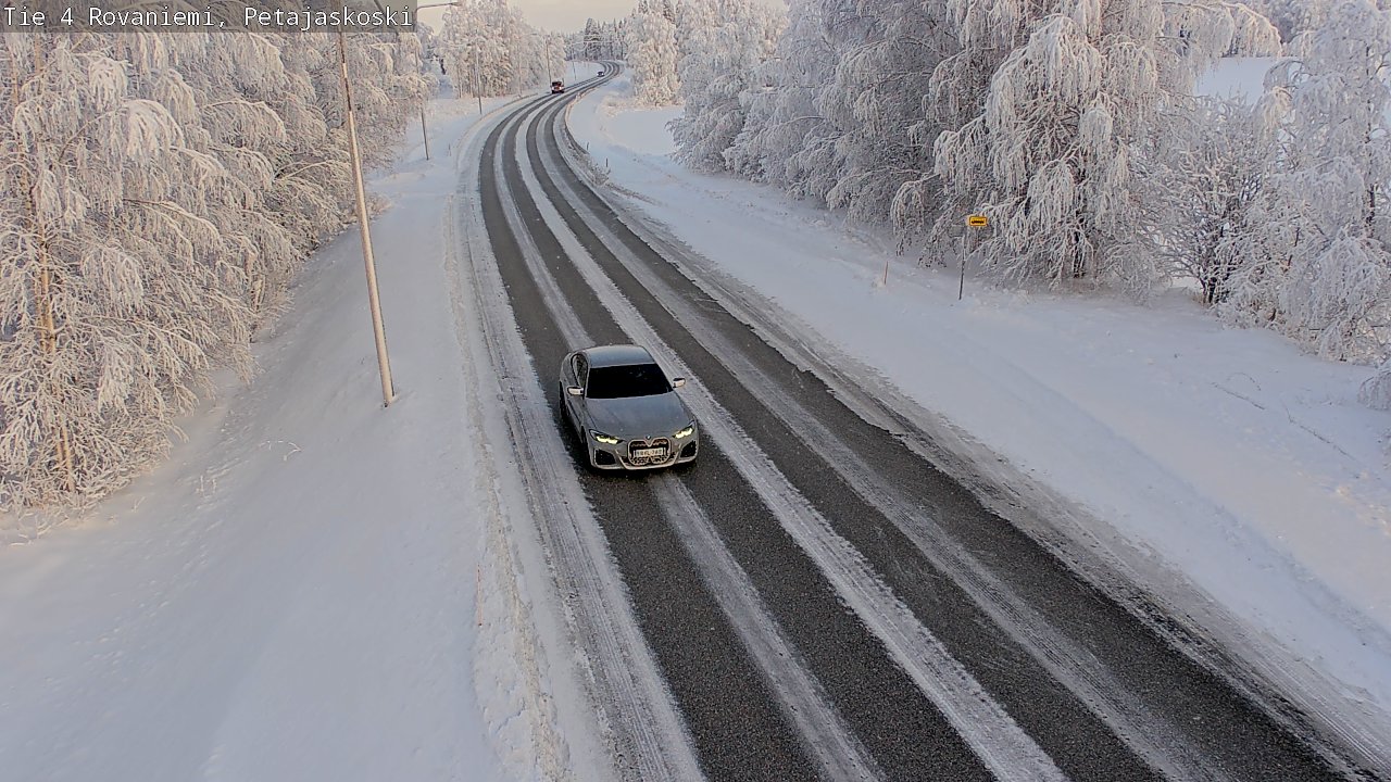 Kelikamerat Kuva Tie 4 Rovaniemi, Petäjäskoski, Rovaniemi, Lappi