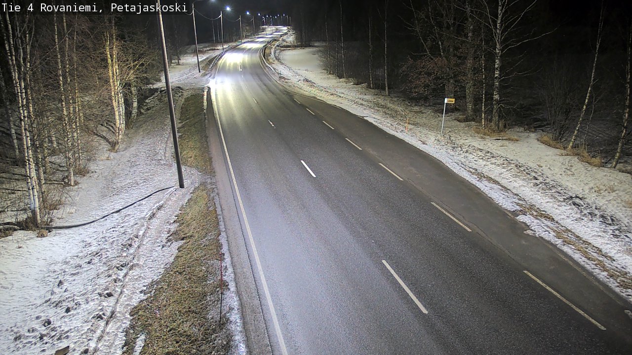 Kelikamerat Kuva Tie 4 Rovaniemi, Petäjäskoski, Rovaniemi, Lappi