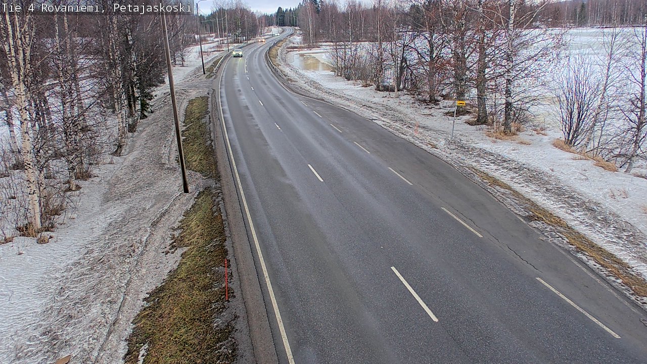 Kelikamerat Kuva Tie 4 Rovaniemi, Petäjäskoski, Rovaniemi, Lappi