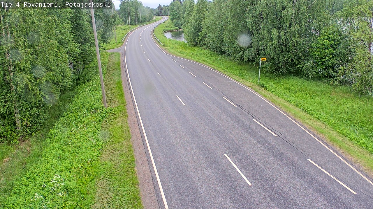 Kelikamerat Kuva Tie 4 Rovaniemi, Petäjäskoski, Rovaniemi, Lappi