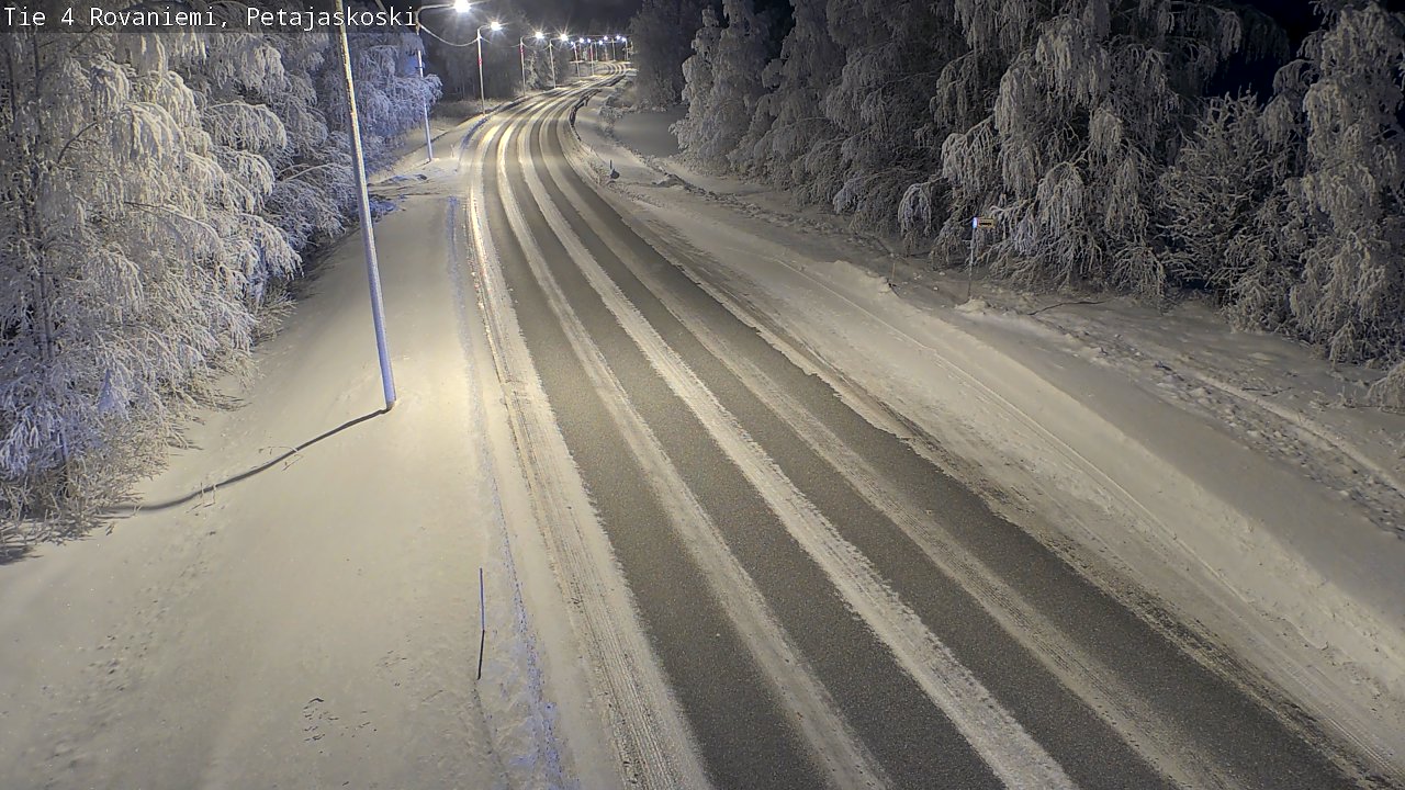 Kelikamerat Kuva Tie 4 Rovaniemi, Petäjäskoski, Rovaniemi, Lappi