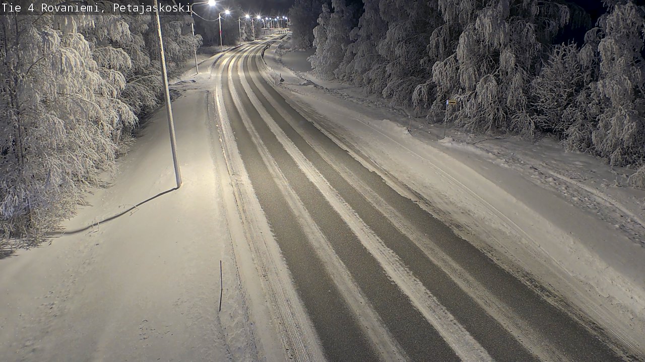 Kelikamerat Kuva Tie 4 Rovaniemi, Petäjäskoski, Rovaniemi, Lappi