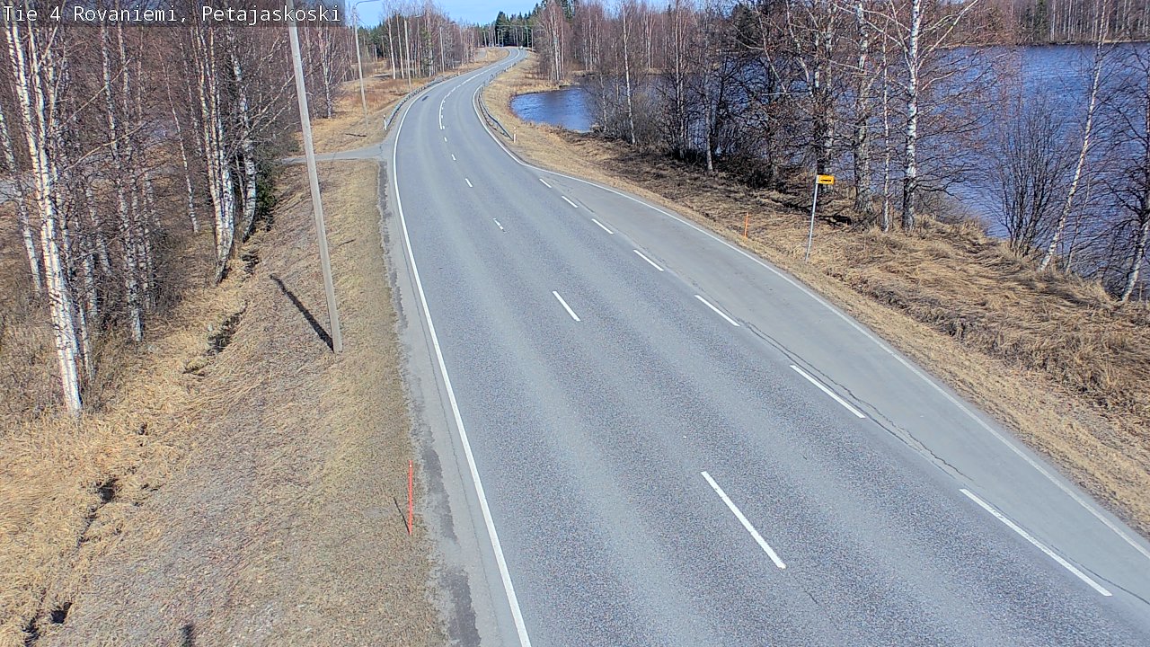 Kelikamerat Kuva Tie 4 Rovaniemi, Petäjäskoski, Rovaniemi, Lappi