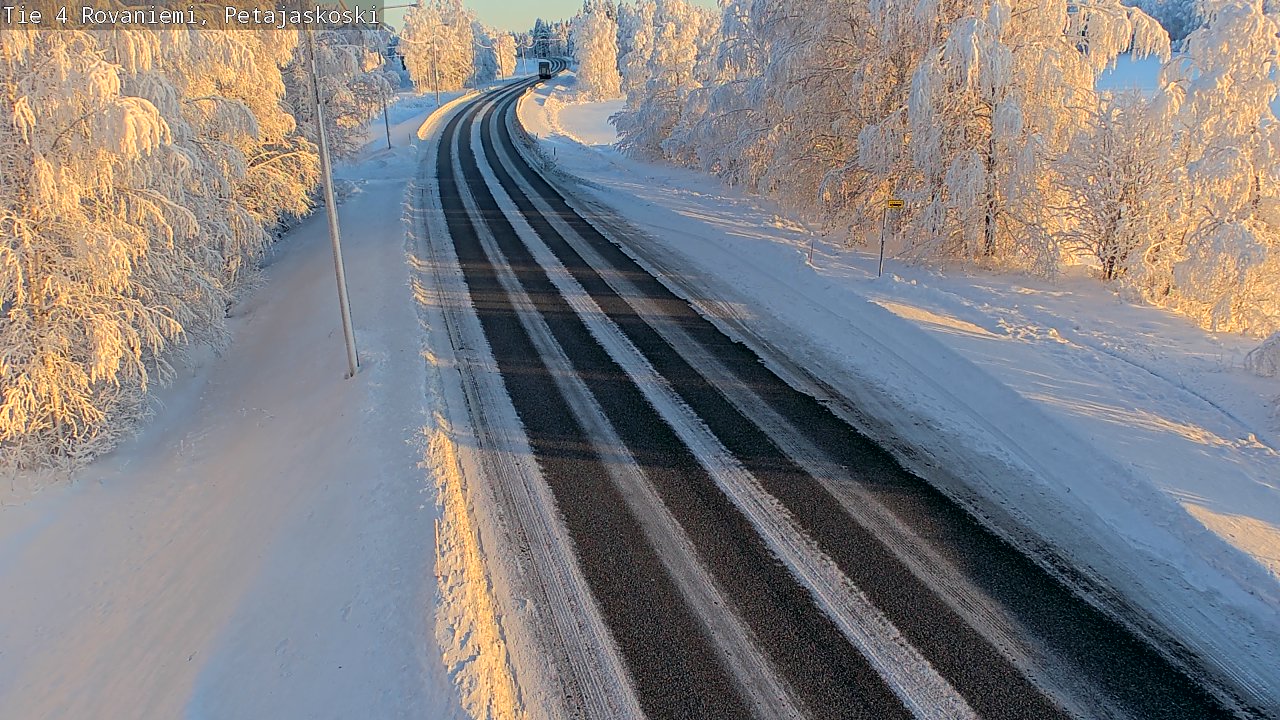 Kelikamerat Kuva Tie 4 Rovaniemi, Petäjäskoski, Rovaniemi, Lappi