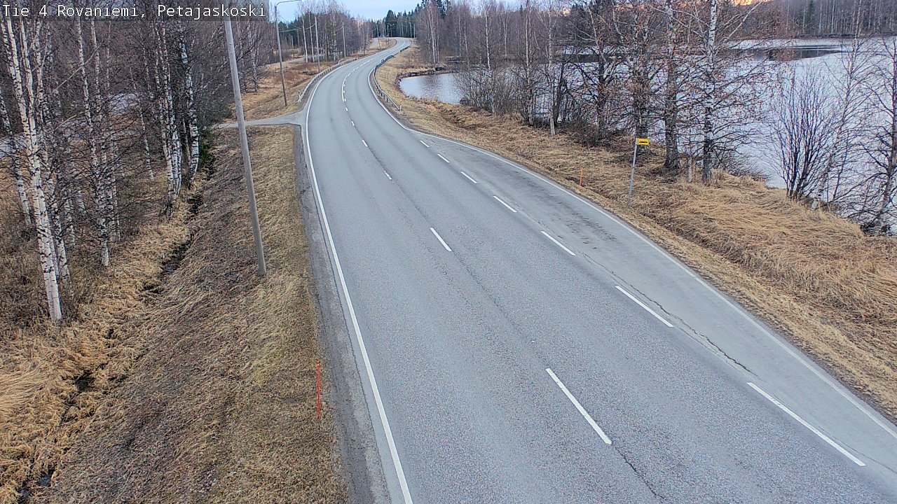 Kelikamerat Kuva Tie 4 Rovaniemi, Petäjäskoski, Rovaniemi, Lappi