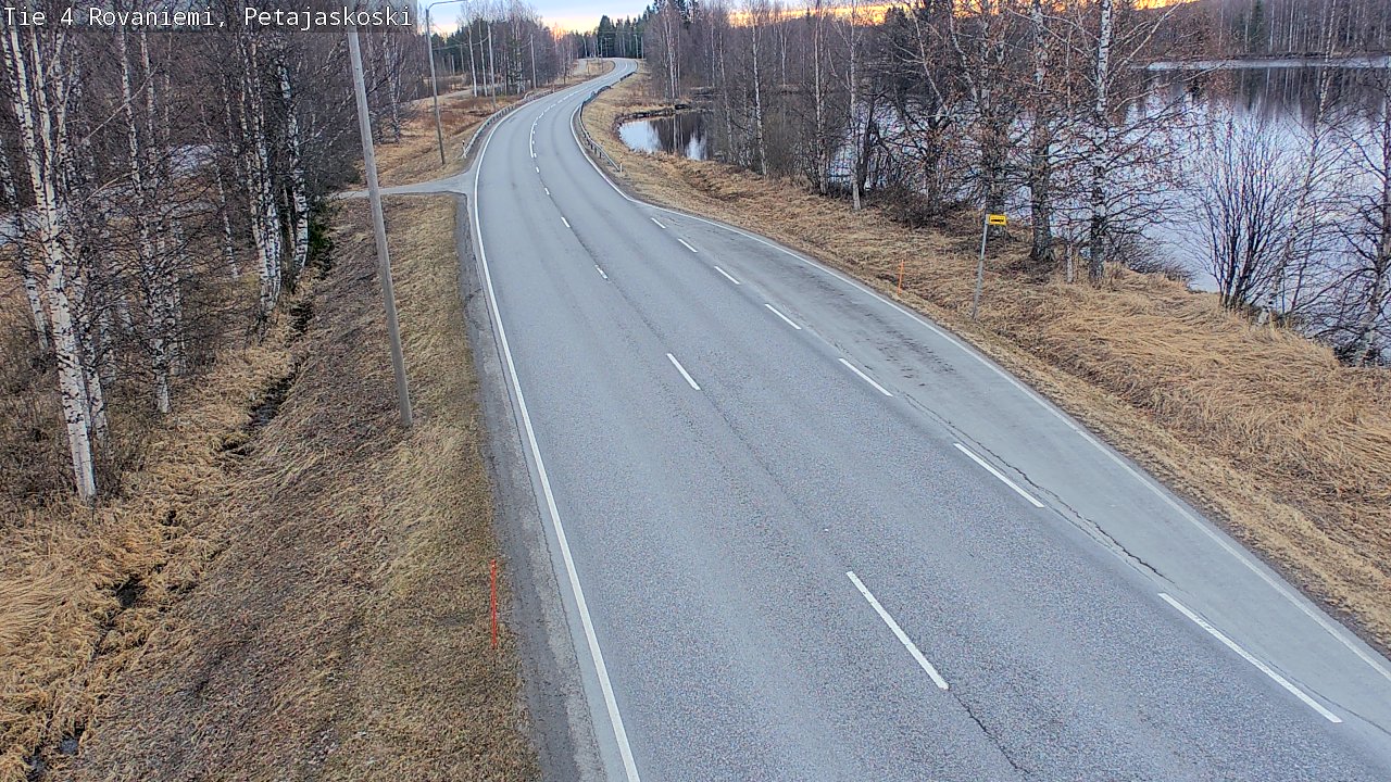 Kelikamerat Kuva Tie 4 Rovaniemi, Petäjäskoski, Rovaniemi, Lappi