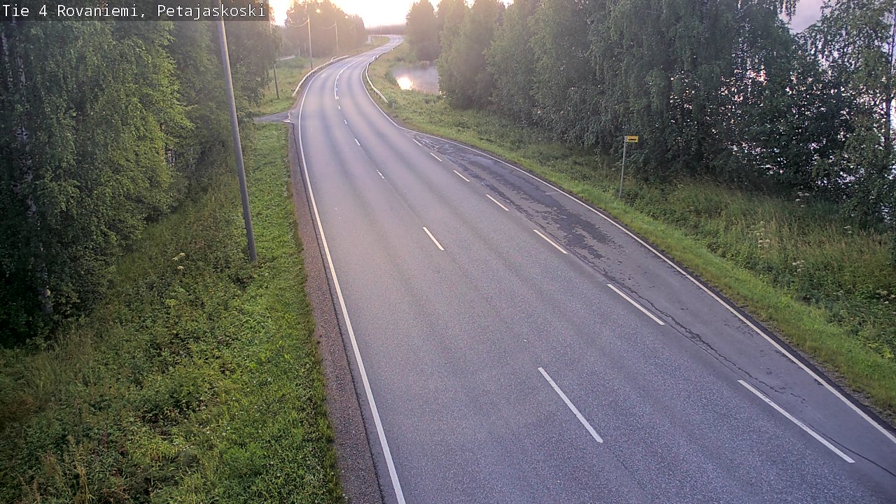 Kelikamerat Kuva Tie 4 Rovaniemi, Petäjäskoski, Rovaniemi, Lappi
