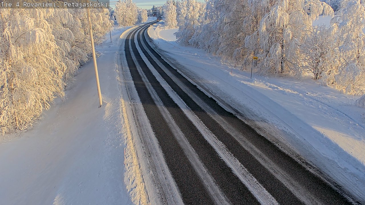 Kelikamerat Kuva Tie 4 Rovaniemi, Petäjäskoski, Rovaniemi, Lappi