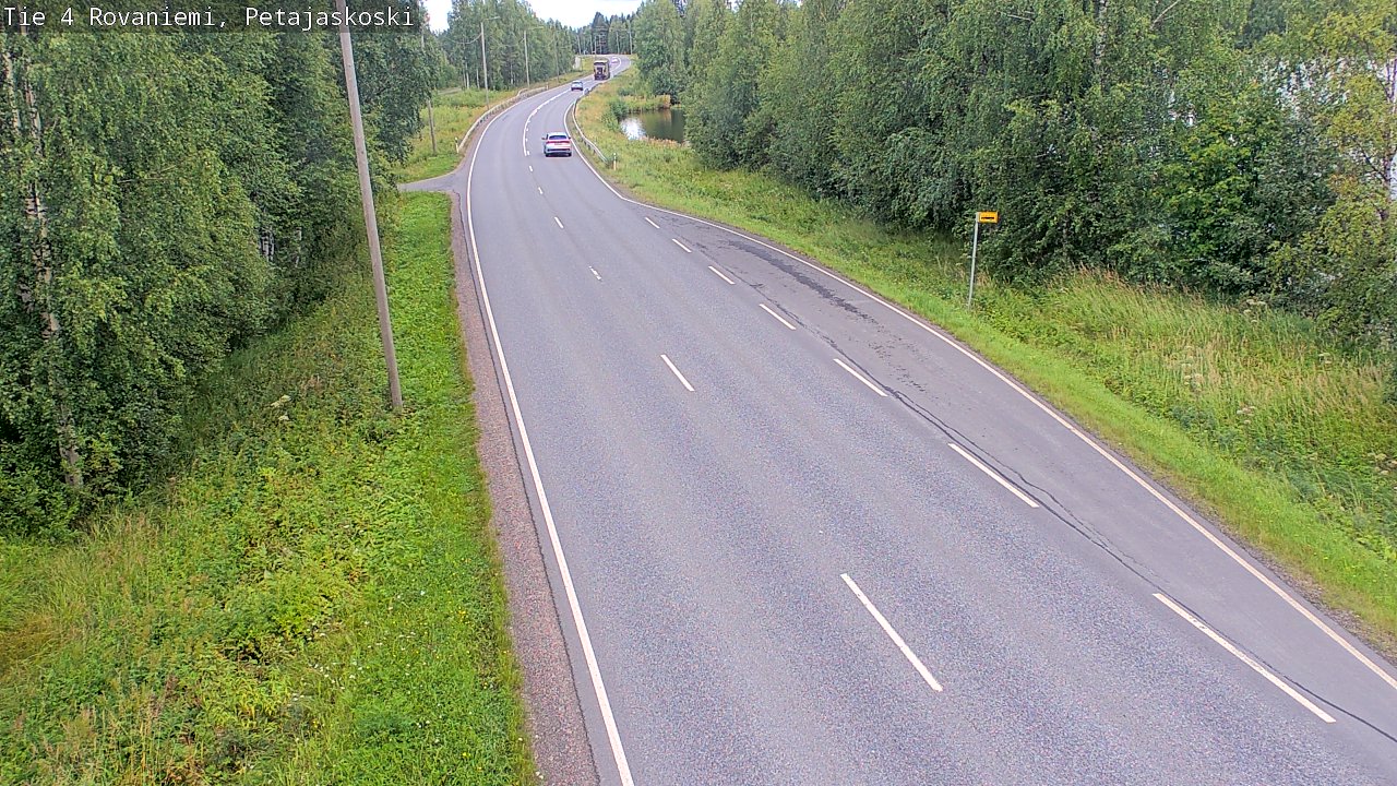 Kelikamerat Kuva Tie 4 Rovaniemi, Petäjäskoski, Rovaniemi, Lappi