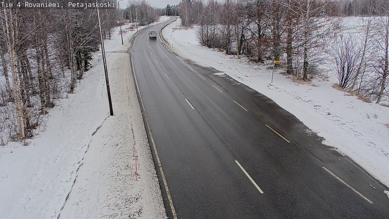Kelikamerat Kuva Tie 4 Rovaniemi, Petäjäskoski, Rovaniemi, Lappi