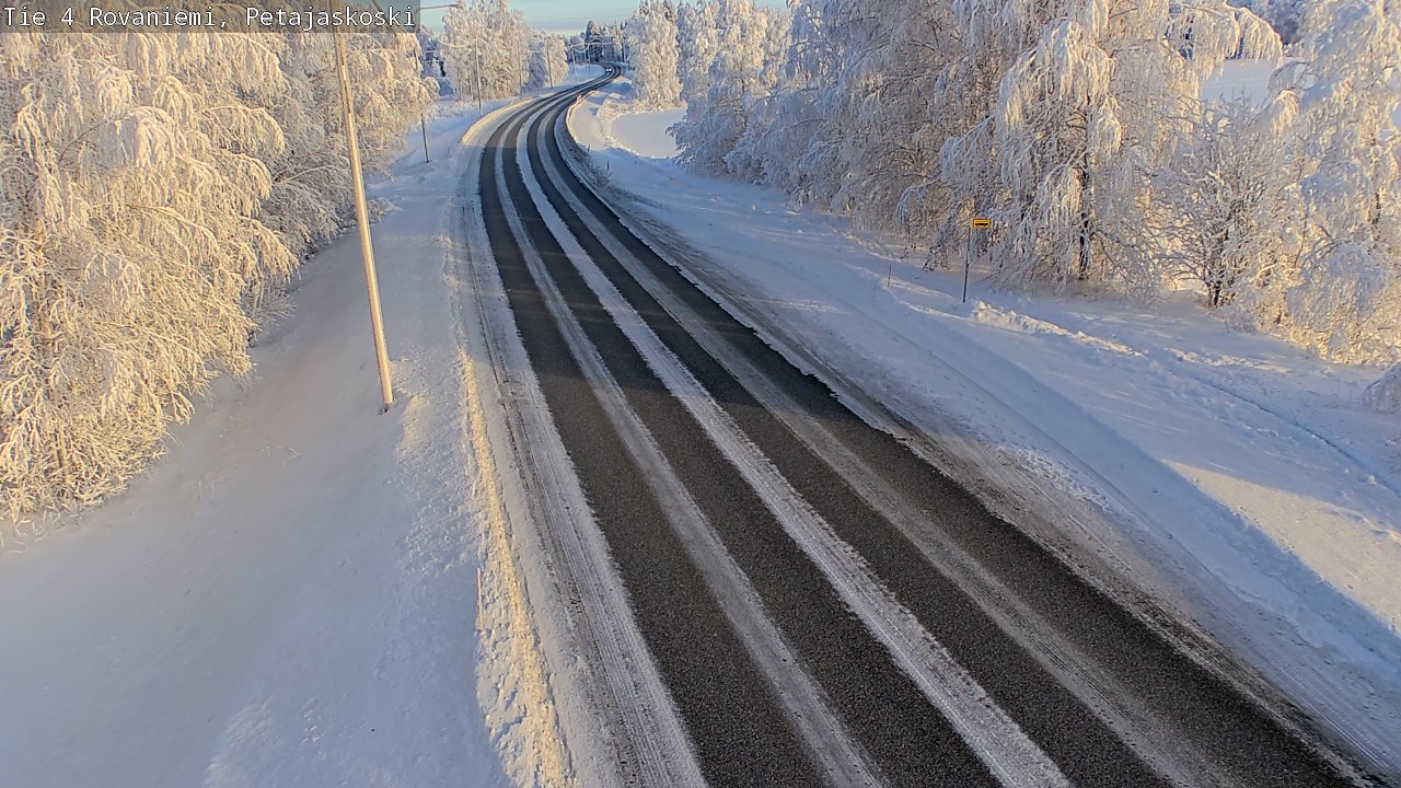 Kelikamerat Kuva Tie 4 Rovaniemi, Petäjäskoski, Rovaniemi, Lappi