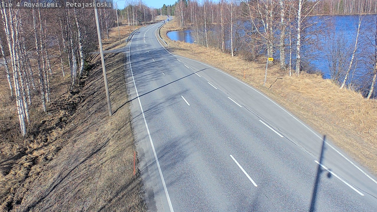 Kelikamerat Kuva Tie 4 Rovaniemi, Petäjäskoski, Rovaniemi, Lappi