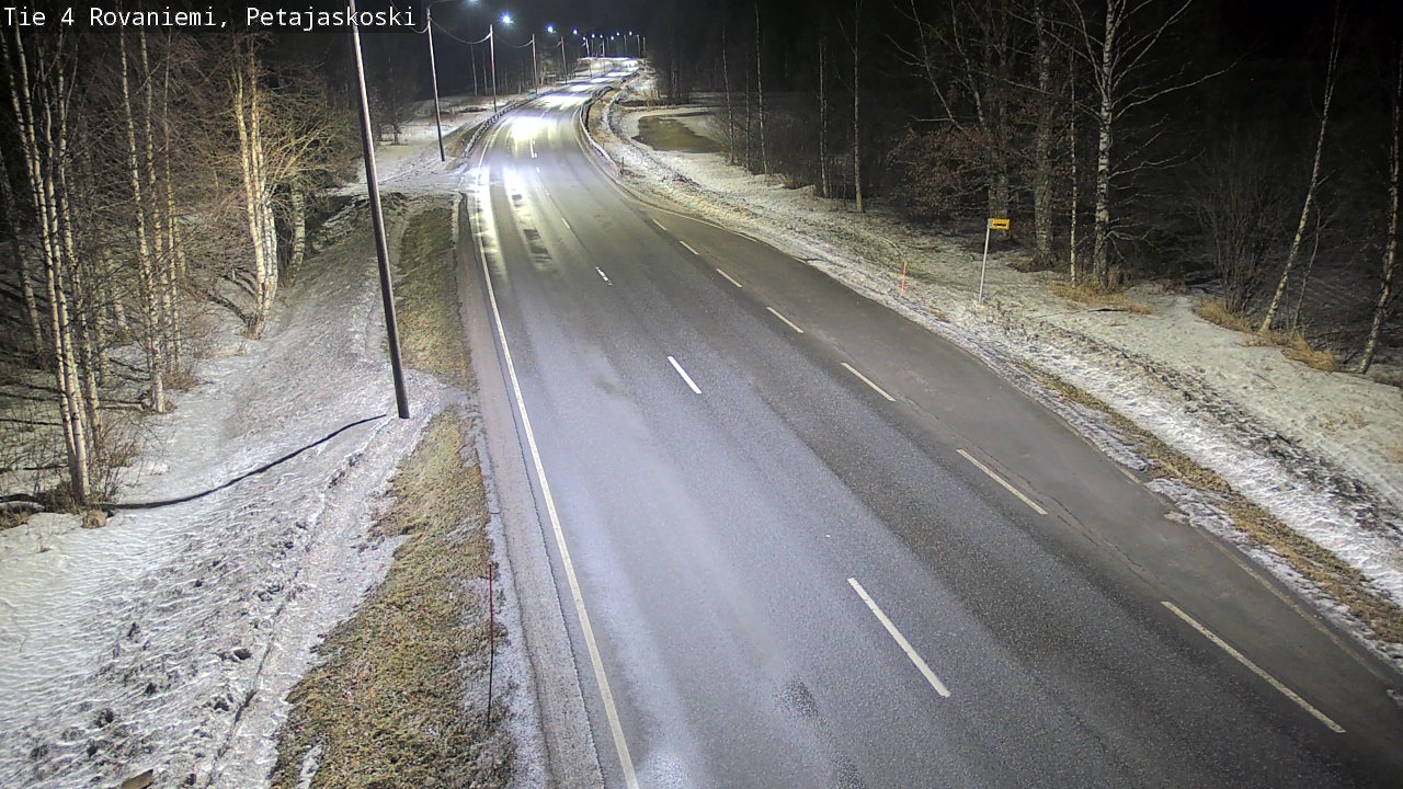 Kelikamerat Kuva Tie 4 Rovaniemi, Petäjäskoski, Rovaniemi, Lappi