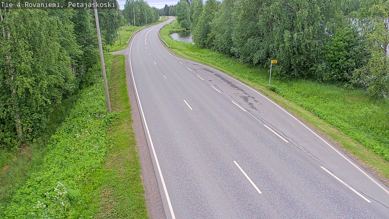 Kelikamerat Kuva Tie 4 Rovaniemi, Petäjäskoski, Rovaniemi, Lappi
