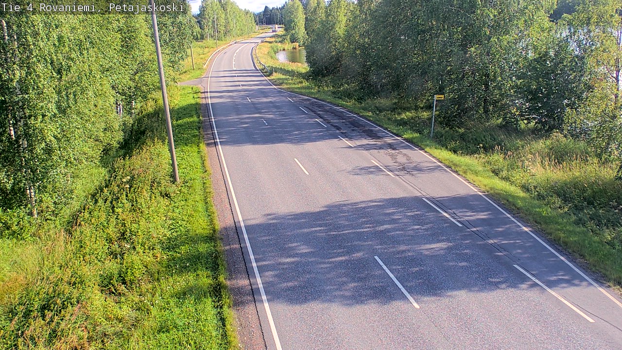 Kelikamerat Kuva Tie 4 Rovaniemi, Petäjäskoski, Rovaniemi, Lappi