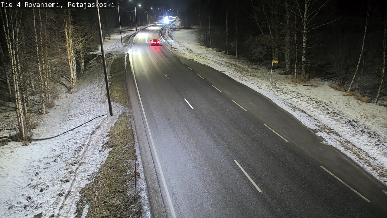 Kelikamerat Kuva Tie 4 Rovaniemi, Petäjäskoski, Rovaniemi, Lappi