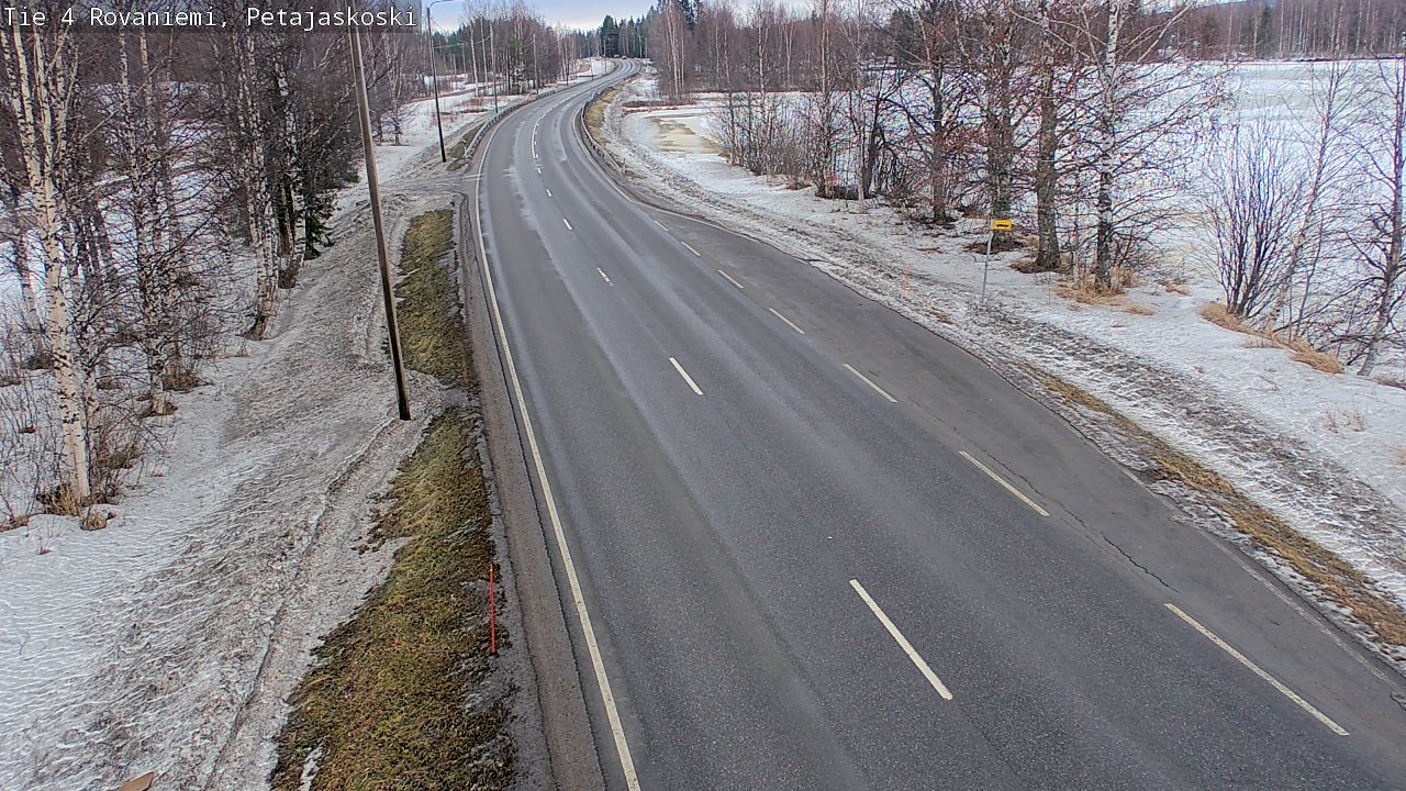 Kelikamerat Kuva Tie 4 Rovaniemi, Petäjäskoski, Rovaniemi, Lappi