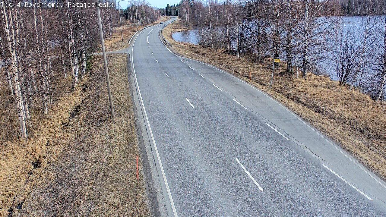 Kelikamerat Kuva Tie 4 Rovaniemi, Petäjäskoski, Rovaniemi, Lappi