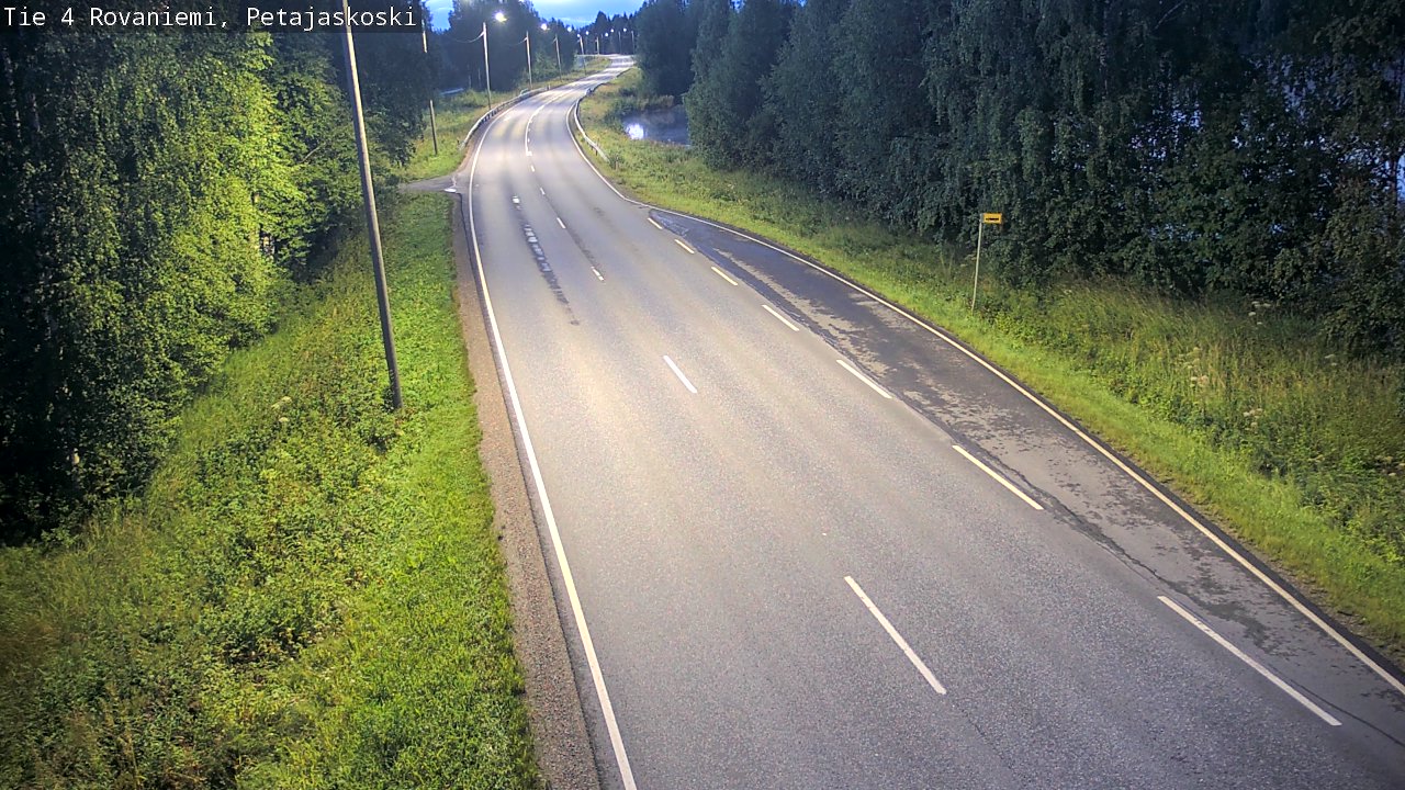 Kelikamerat Kuva Tie 4 Rovaniemi, Petäjäskoski, Rovaniemi, Lappi