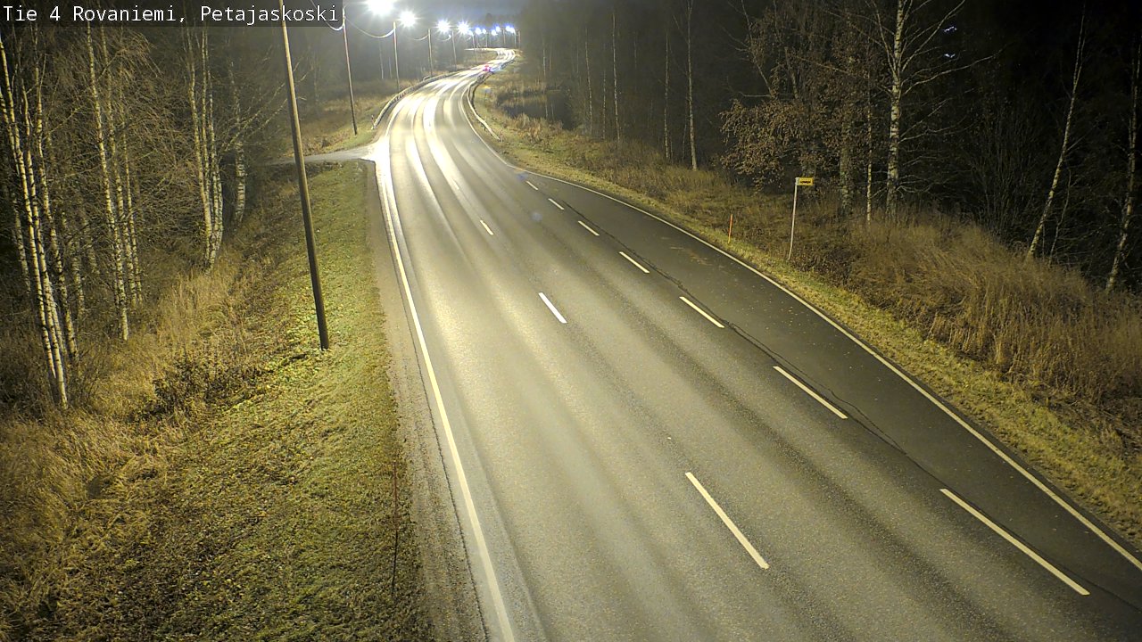 Kelikamerat Kuva Tie 4 Rovaniemi, Petäjäskoski, Rovaniemi, Lappi