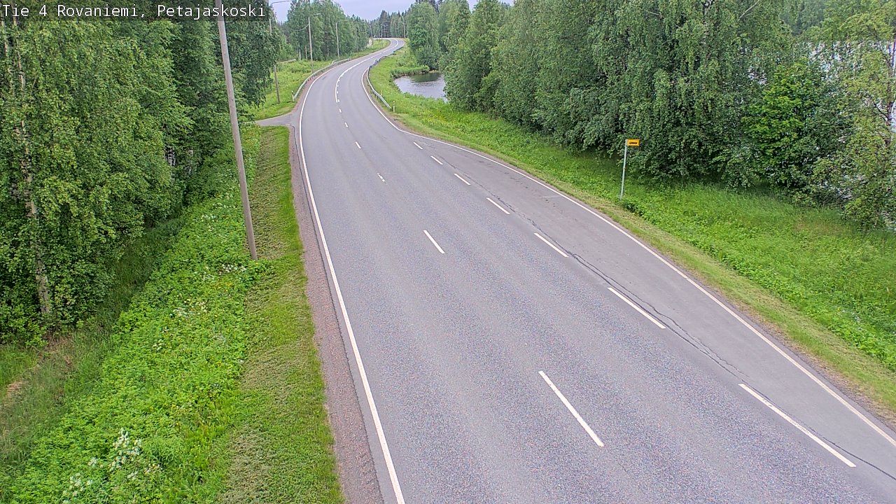 Kelikamerat Kuva Tie 4 Rovaniemi, Petäjäskoski, Rovaniemi, Lappi